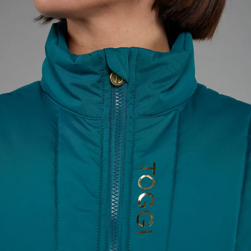 Toggi Leighton Womens Hybrid Gilet - Emerald-5