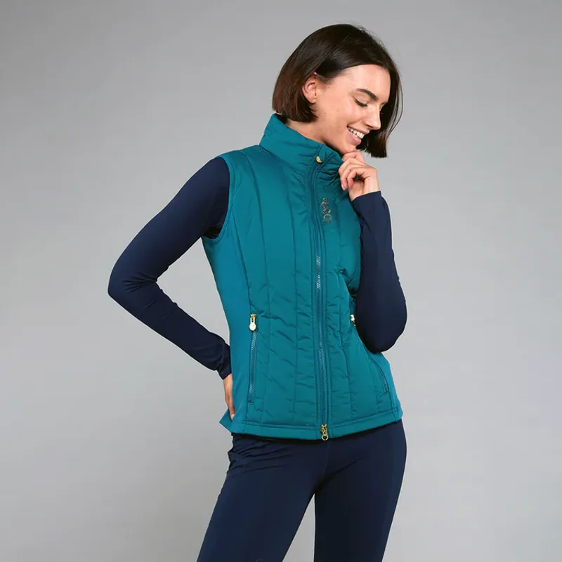 Toggi Leighton Womens Hybrid Gilet - Emerald