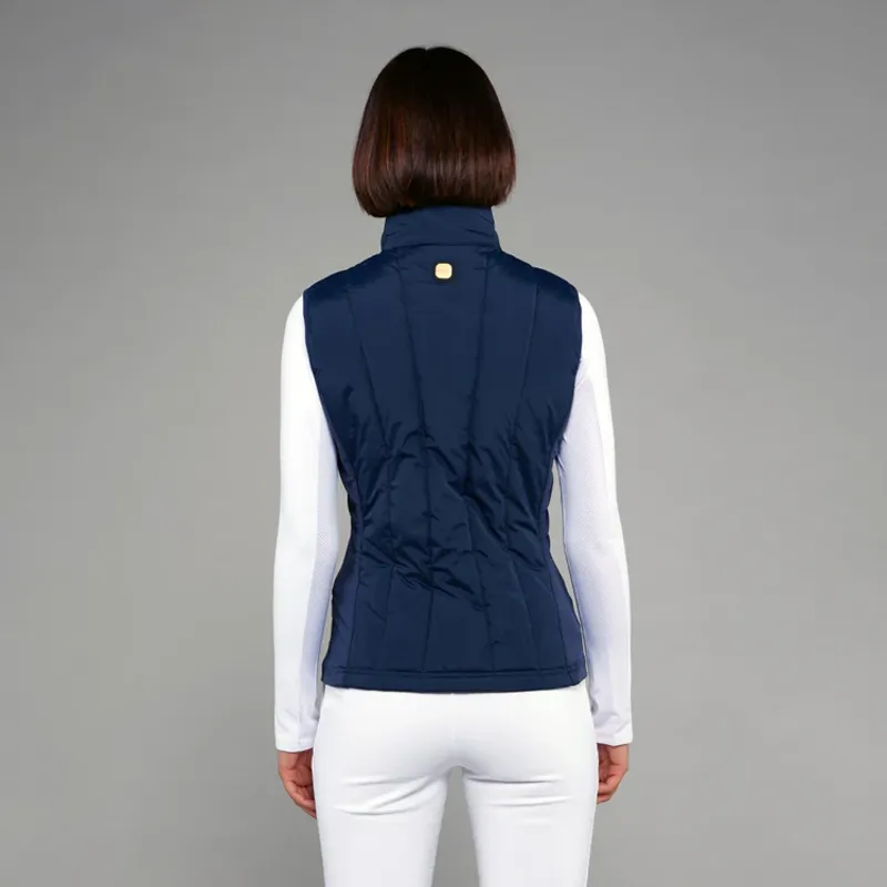 Toggi Leighton Womens Hybrid Gilet - Midnight Navy-2