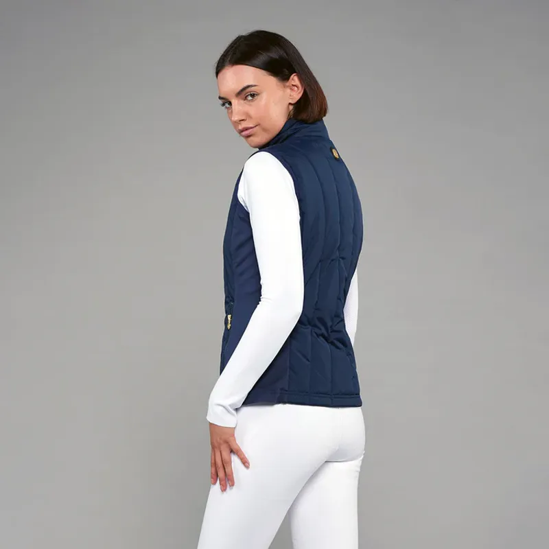 Toggi Leighton Womens Hybrid Gilet - Midnight Navy-1