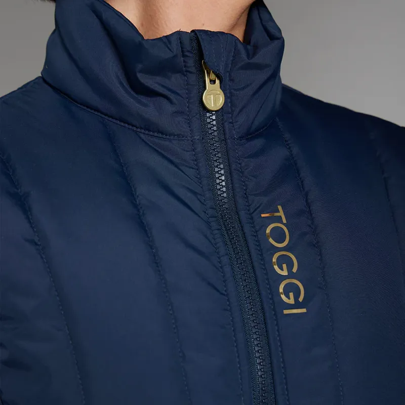 Toggi Leighton Womens Hybrid Gilet - Midnight Navy-3
