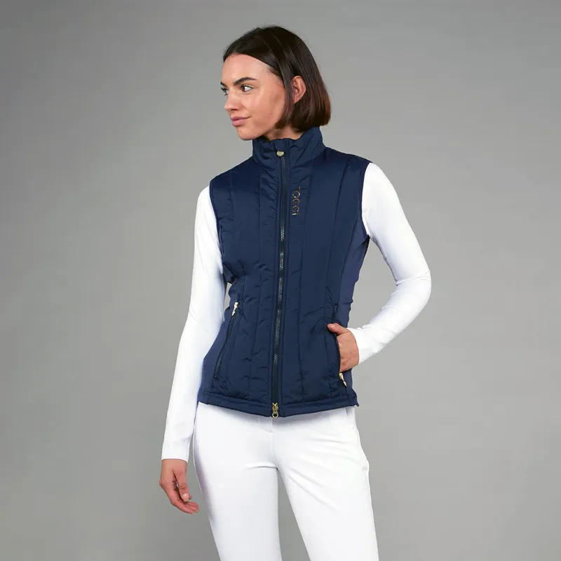 Toggi Leighton Womens Hybrid Gilet - Midnight Navy