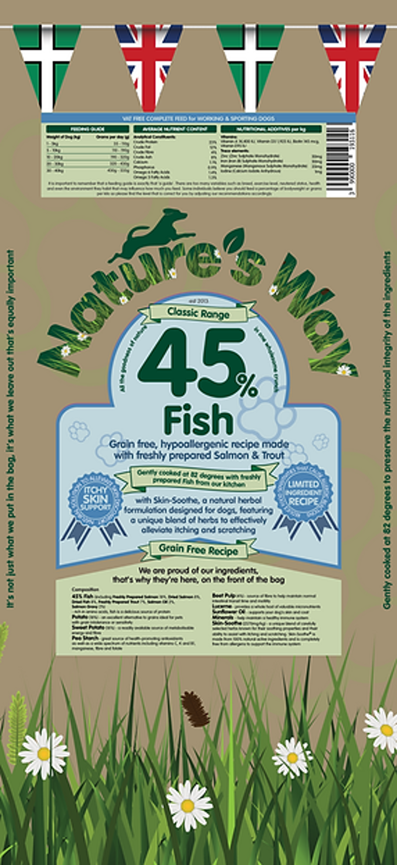 Nature's Way 45% Classic Fish Adult Dog Food