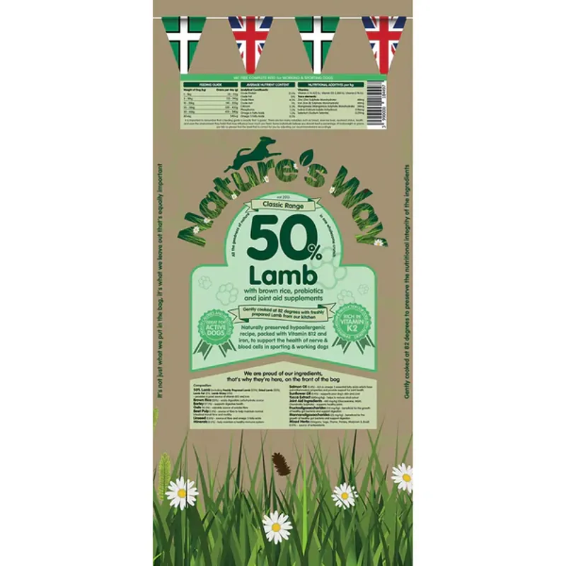 Nature's Way 50% Lamb Classic Adult Dog Food