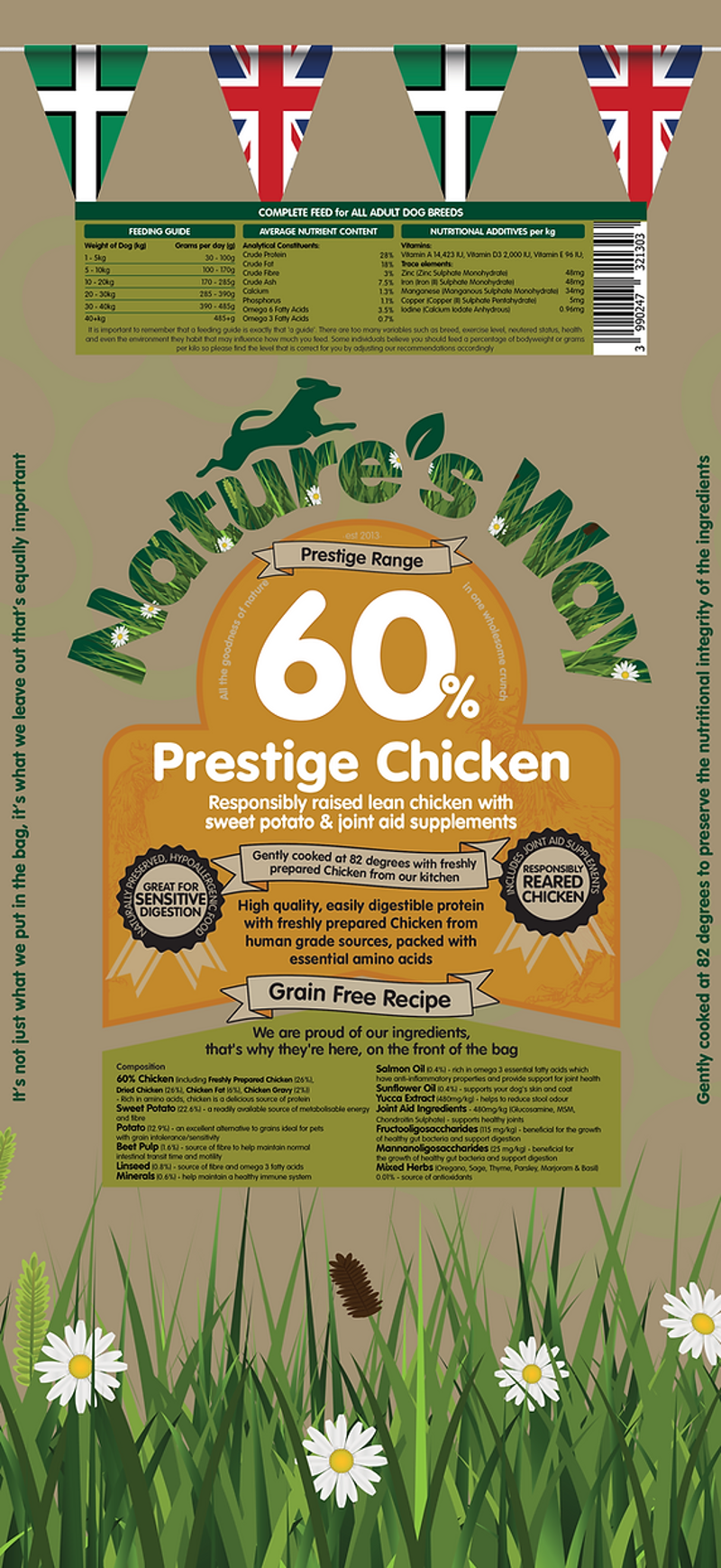 Nature's Way 60% Prestige Chicken Adult Dog Food