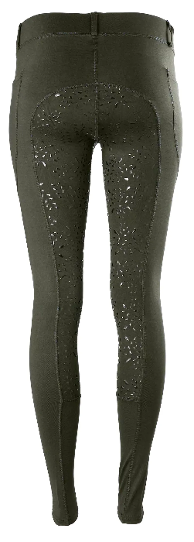 Legacy Ladies Riding Tights - Olive-2