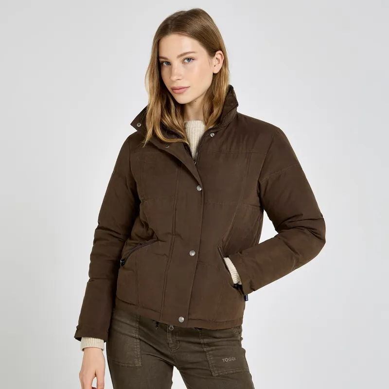 Toggi Panache Downfill Padded Jacket - Black Coffee-2