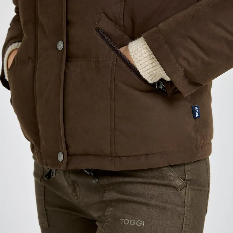 Toggi Panache Downfill Padded Jacket - Black Coffee-6