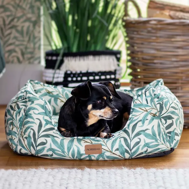 Morris and Co Willow Square Bed Boughs Print  - Small-5