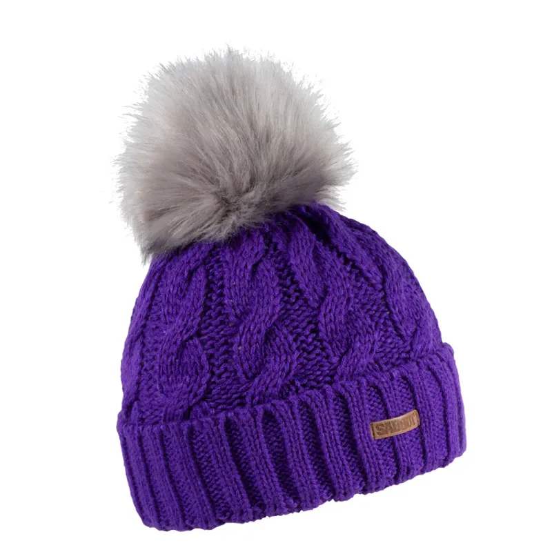 Sabbot Linda Bobble Hat - Purple