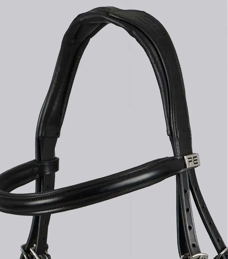 Premier Equine Artana Snaffle Bridle - Black-2