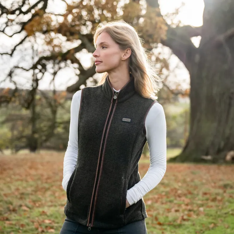 Toggi Regent Womens Fleece Gilet - Forest Green-4