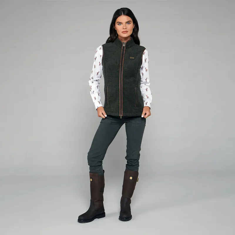 Toggi Regent Womens Fleece Gilet - Forest Green-1