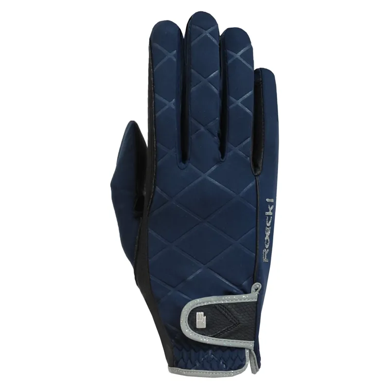 Roeckl Julia Riding Gloves - Navy