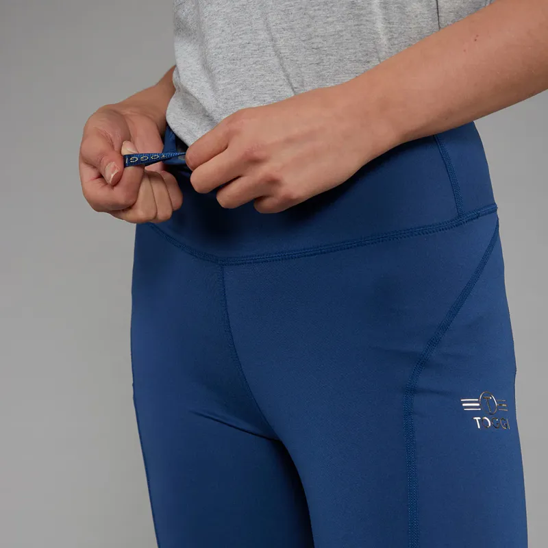Toggi Sculptor Curzon Womens Riding Tights - Deep Blue-6