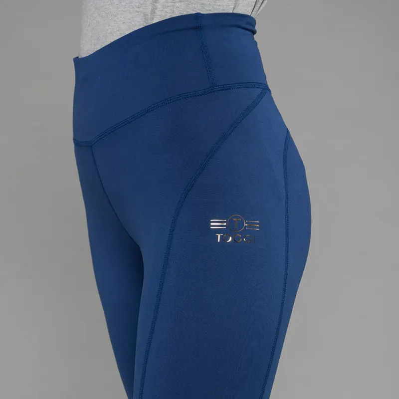 Toggi Sculptor Curzon Womens Riding Tights - Deep Blue-5