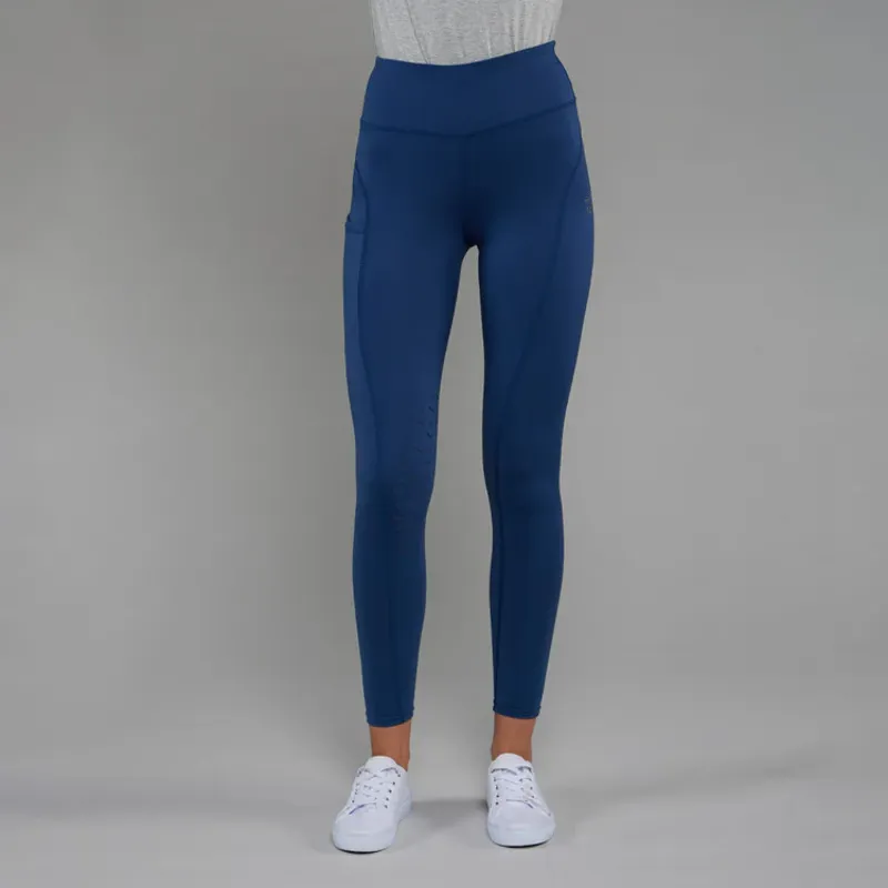 Toggi Sculptor Curzon Womens Riding Tights - Deep Blue