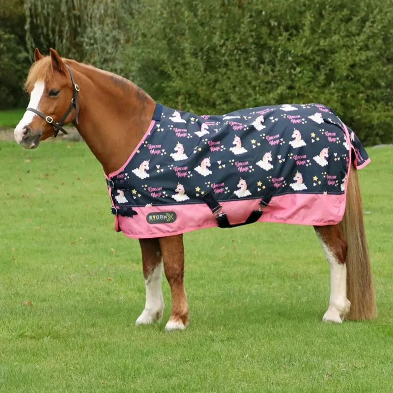 StormX Original 0g Turnout Rug - Unicorn Magic