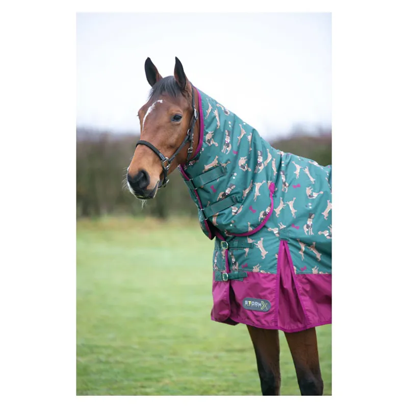 StormX Original 200g Combi Turnout Rug - Harrison The Hare-1