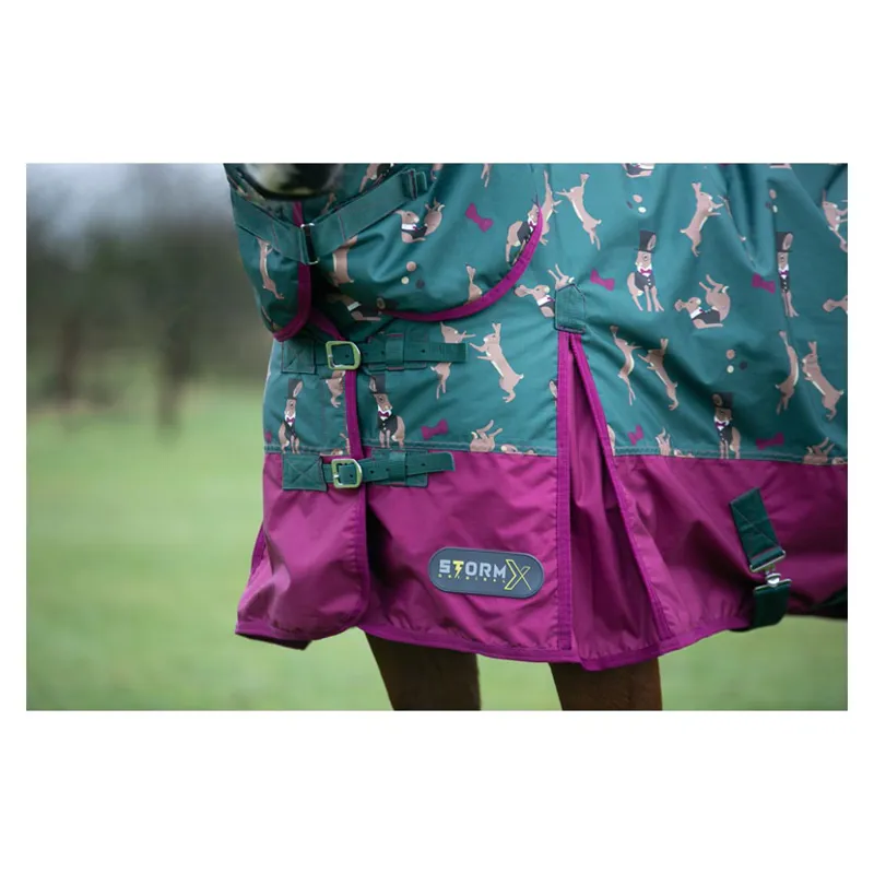 StormX Original 200g Combi Turnout Rug - Harrison The Hare-2