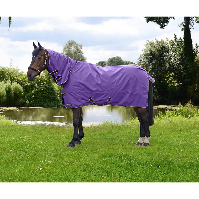 StormX Original 50g Combi Turnout Rug - Purple/Yellow