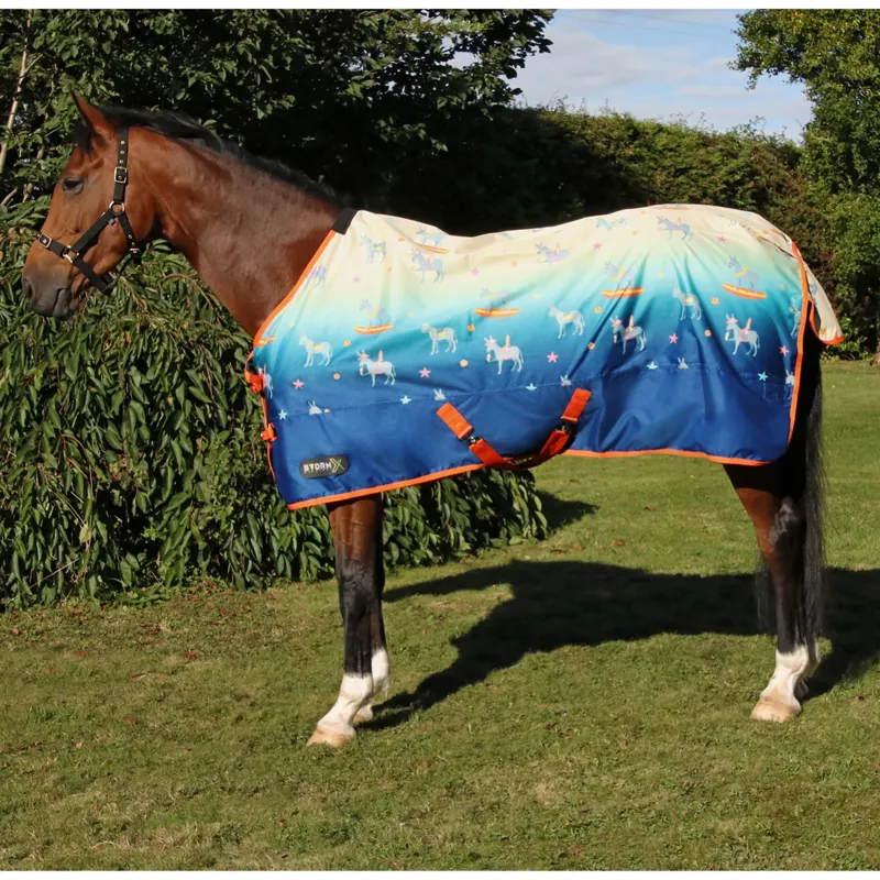 StormX Original 50g Turnout Rug - Seaside Donkey