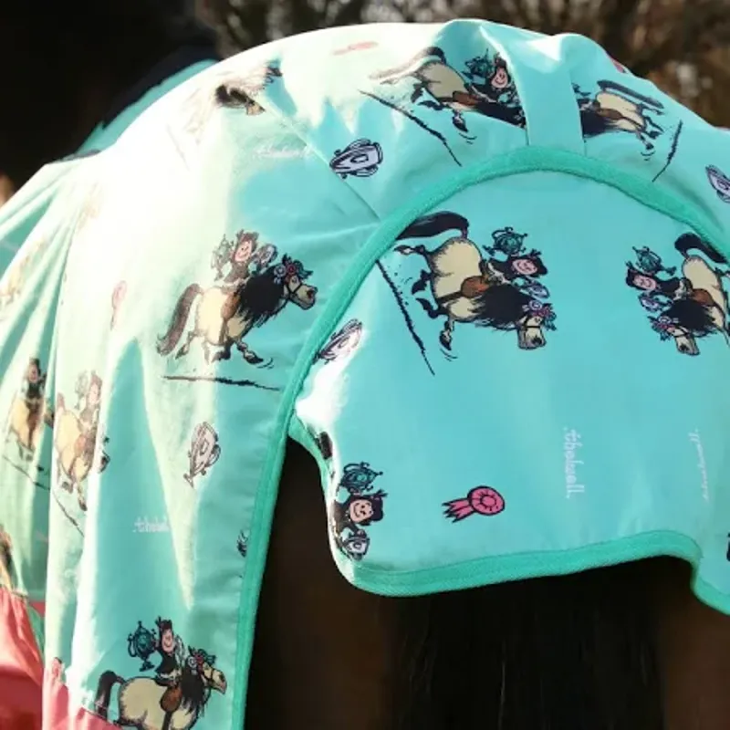 StormX Original 0g Turnout Rug - Thelwell Collection Trophy-2