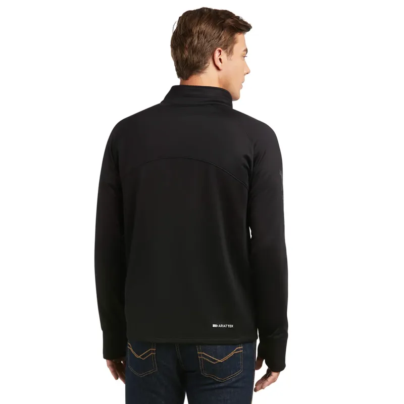 Ariat Tek Team 1/2 Zip Sweatshirt - Black-1