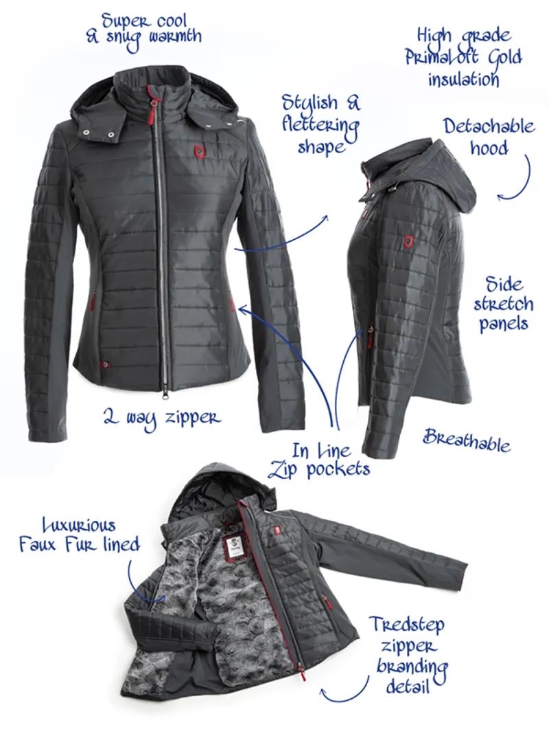 Tredstep Calypso Jacket Caviar - Black-1