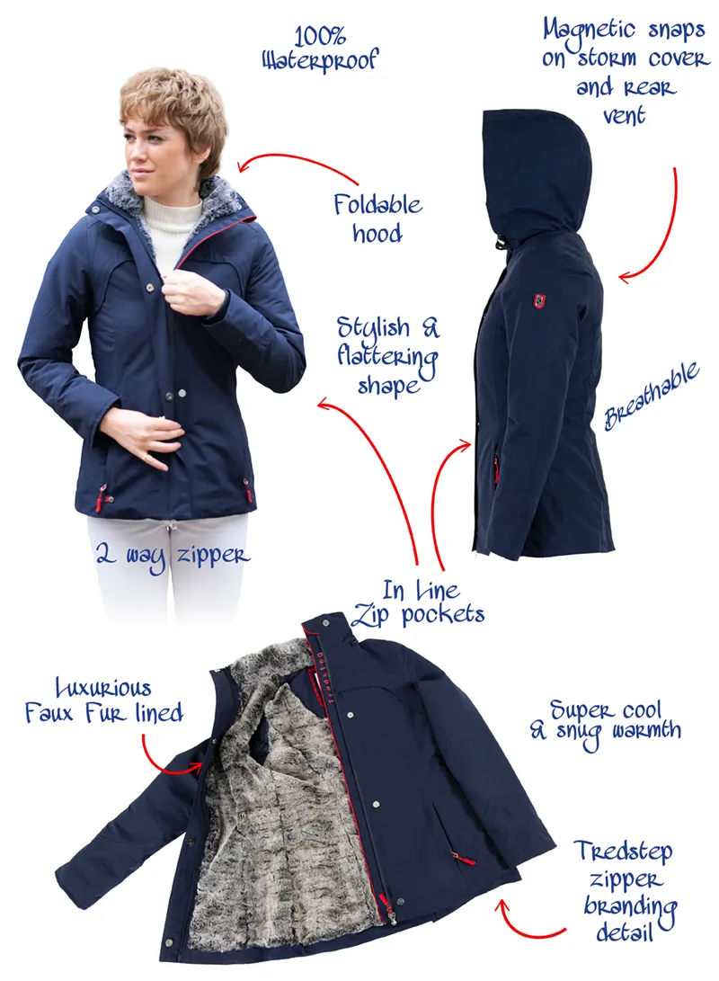 Tredstep Hera Jacket - Dark Navy-2