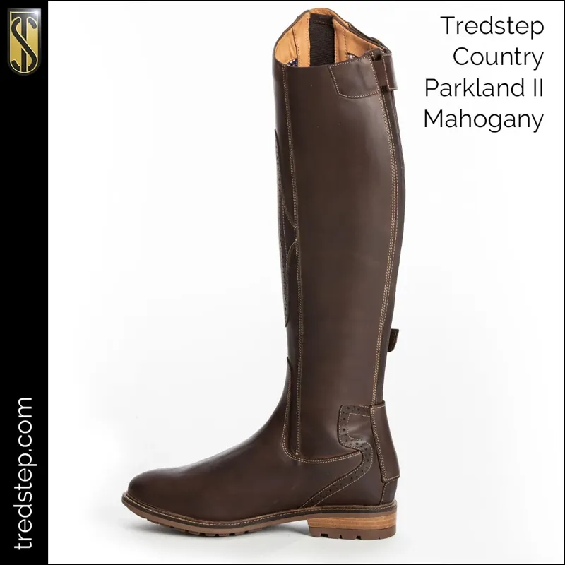 Tredstep Ireland Parkland II Country Boots - Mahogany-2