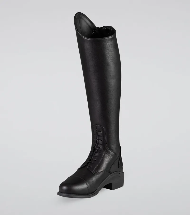 Premier Equine Vallardi Ladies Leather Field Tall Riding Boot - Black-1