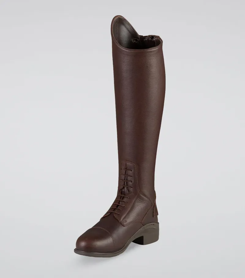 Premier Equine Vallardi Ladies Leather Field Tall Riding Boot - Brown-3