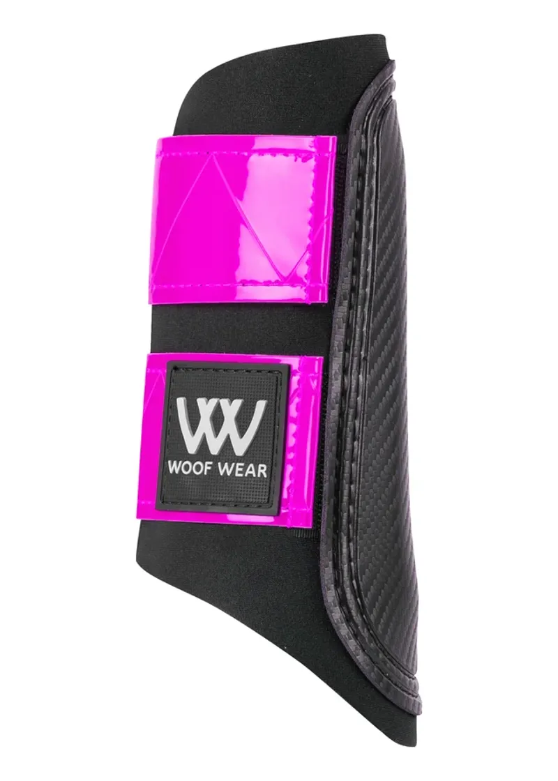 Woof Wear Club Brushing Boot - Reflective Pink