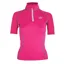 Woof Wear Short Sleeve Performance Riding Shirt - Berry