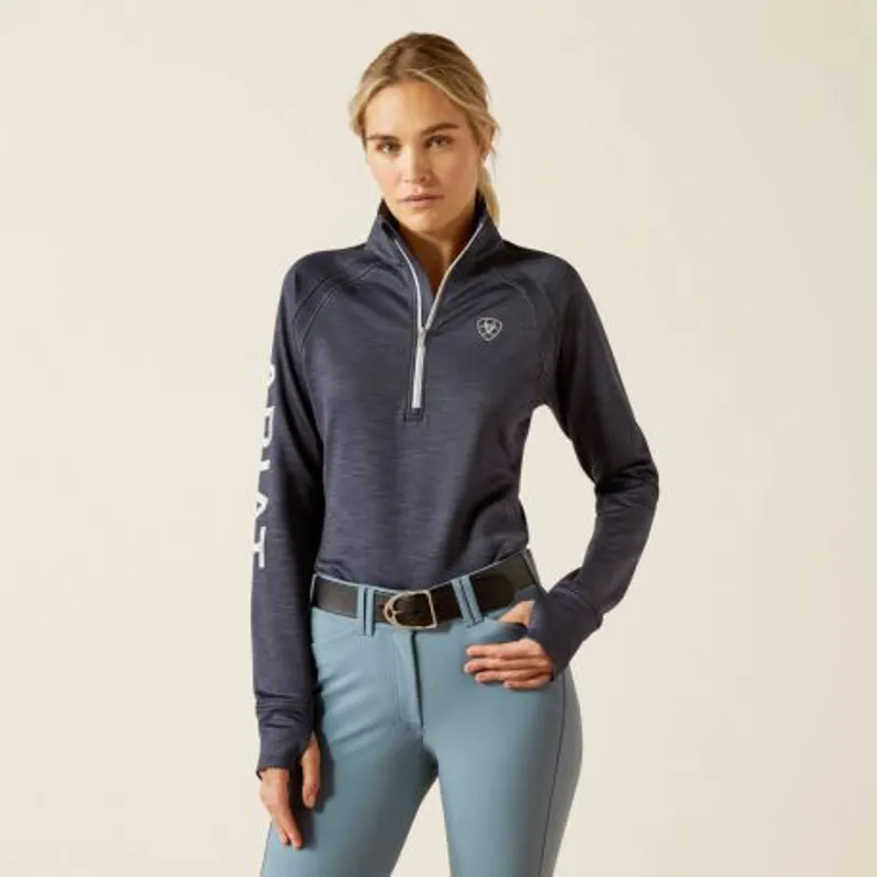 Ariat Tek Team 1/2 Zip Sweatshirt - Ombre Blue