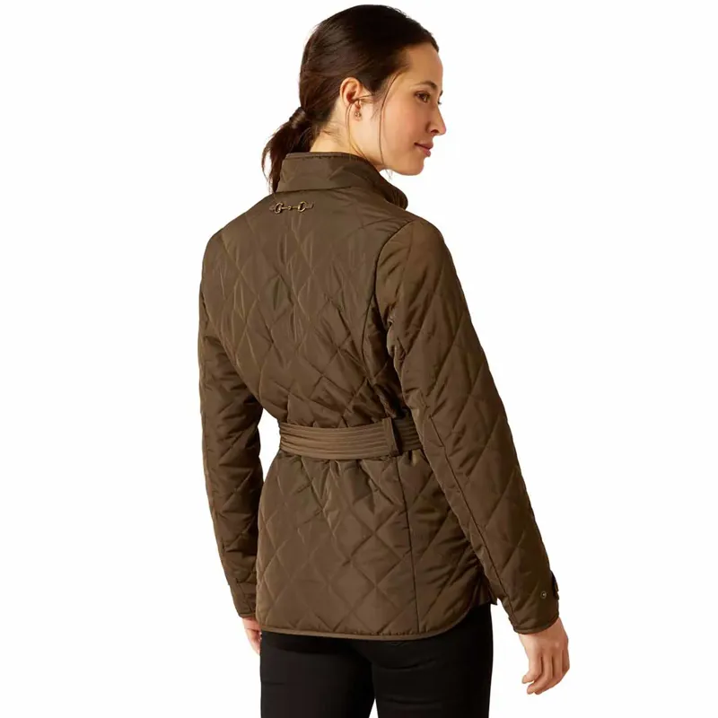 Ariat Woodside Quilted Insulated Jacket - Earth-1