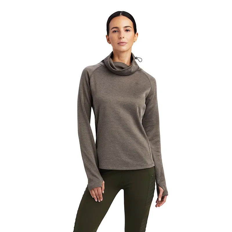 Ariat Canny Long Sleeve Top - Banyan Bark