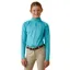 Ariat Youth Sunstopper 2.0 1/4 Zip Baselayer - Maui Blue