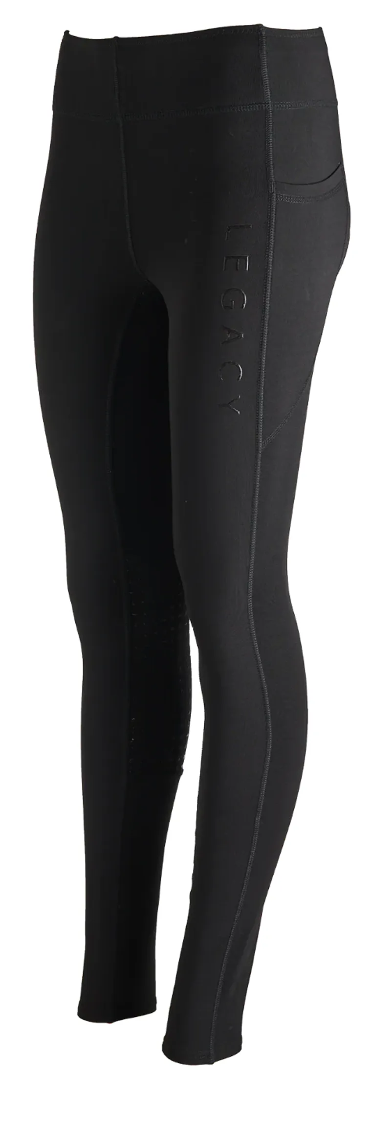 Legacy Ladies Elite Rider Thermal Tights - Black-1