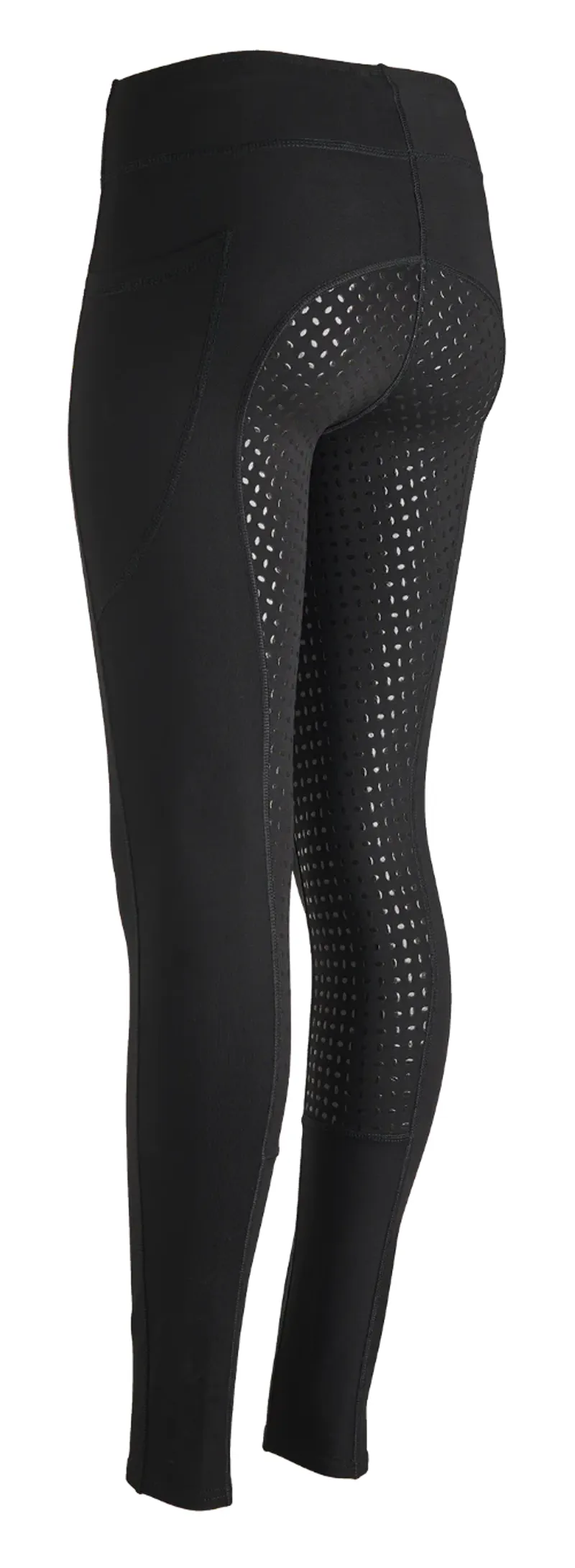 Legacy Ladies Elite Rider Thermal Tights - Black-3