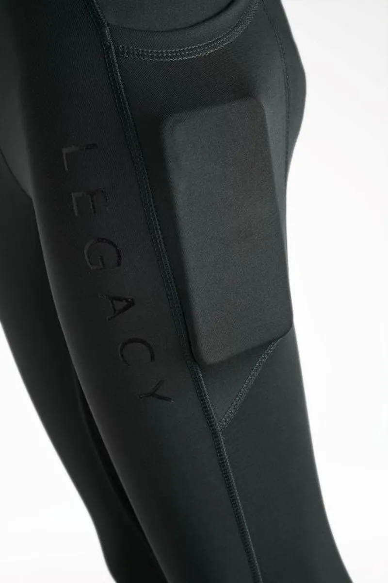 Legacy Ladies Elite Rider Thermal Tights - Black-4