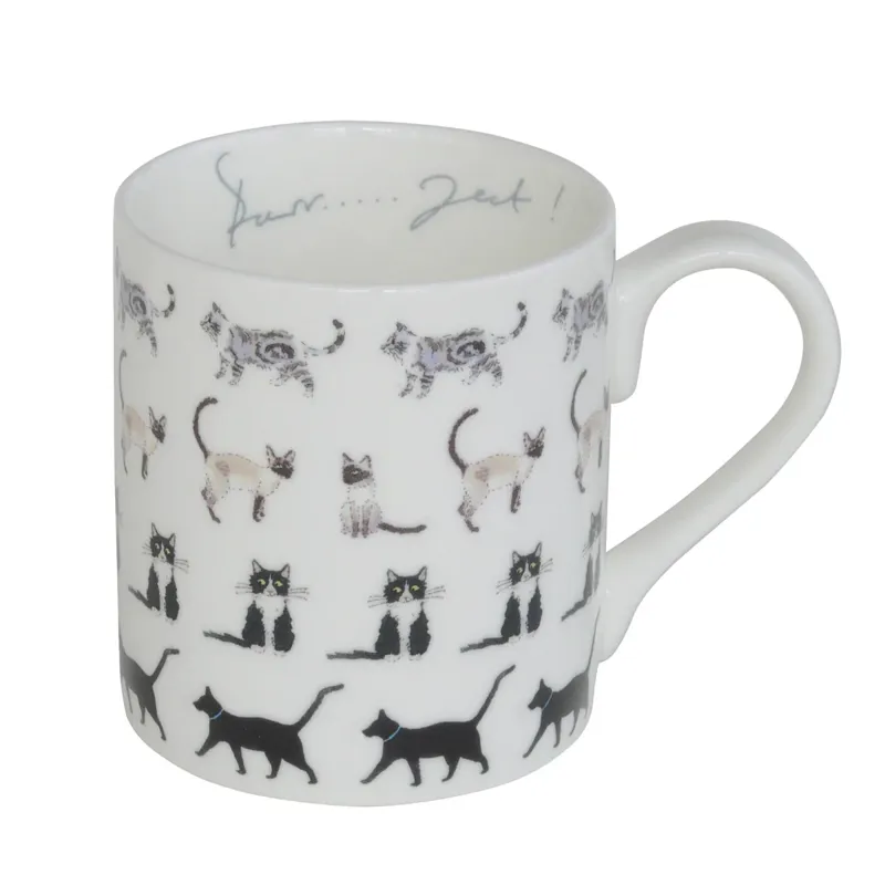 Sophie Allport Purrfect Mug - Box Faded