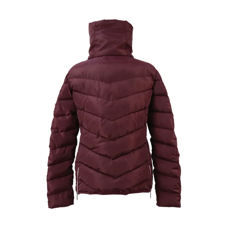 Coldstream Kimmerston Quilted Coat in Windsor Wine-1