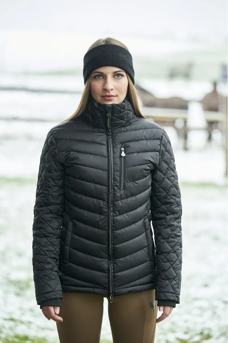Covalliero Ladies Quilted Jacket  - Black