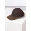 Rydale Men's Wax Baseball Cap with Nubuck Peak - Danby - Brown