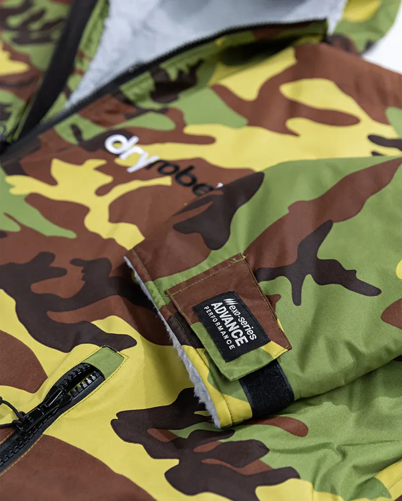 dryrobe Advance Adult Long Sleeve V3- Camo/Grey-3