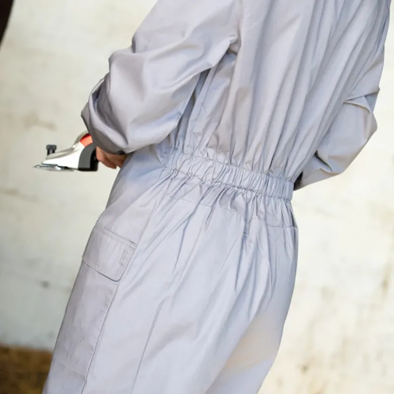 Equetech Pro-Clip Coveralls - Grey-1