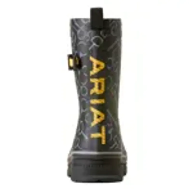Ariat Kelmarsh Mid Rubber Boot - Black Bit Print-2