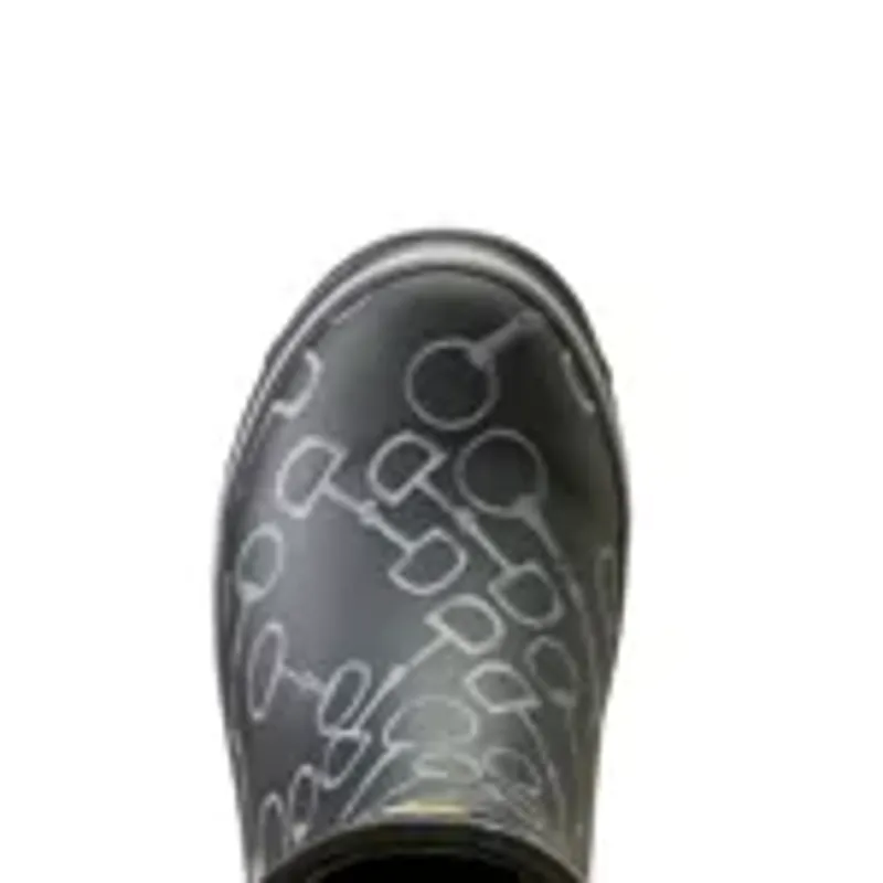 Ariat Kelmarsh Mid Rubber Boot - Black Bit Print-4